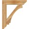 Ekena Millwork Imperial Slat Rough Sawn Bracket, Western Red Cedar, 6"W x 34"D x 40"H BKT06X34X40IMP06RWR - alternate 3